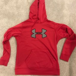 under armour hoodie!